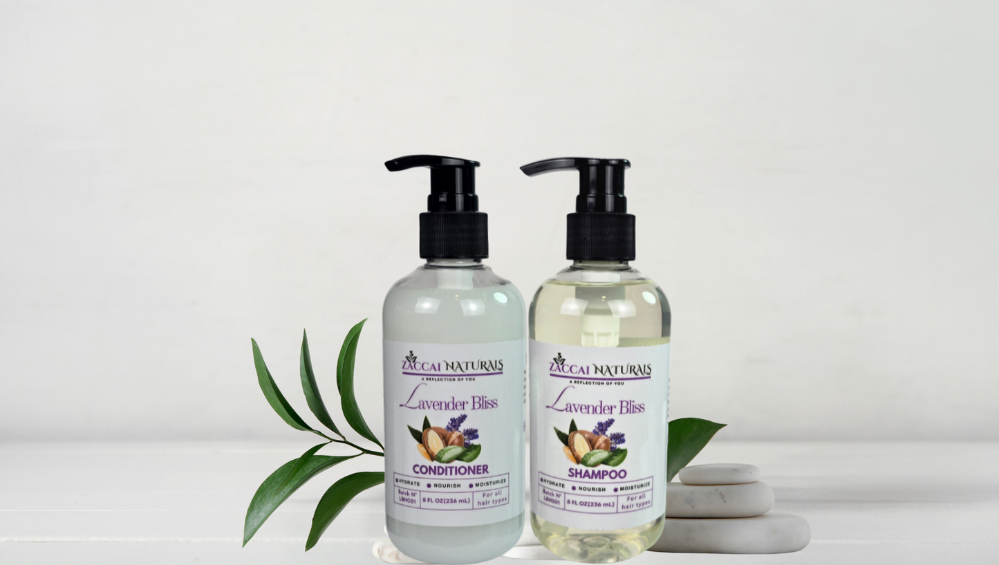 Lavender Bliss Shampoo & Conditioner Duo Set