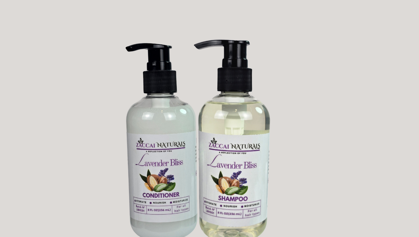 Lavender Bliss Shampoo & Conditioner Duo Set