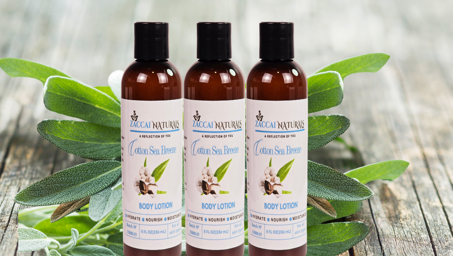 Cotton Sea Breeze Body Lotion